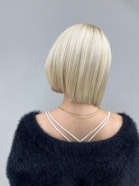 ロンドソレイユ 池袋(Lond soleil)&nbsp;ボブ/前髪カット/レイヤーカット×ケアブリーチ/デザインカラー