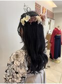 袴ヘアアレンジ