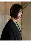 リップラインボブ　ミニボブ　表参道ボブ