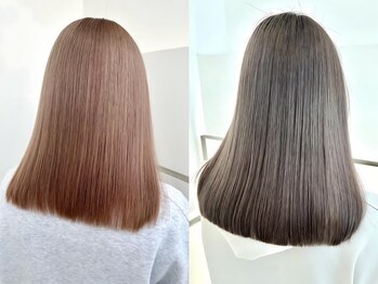 ノアル(NOAHL)の写真/【縮毛矯正＋トリートメント￥11000】まっすぐ～ナチュラルな仕上がりを選べる♪ #上尾　#縮毛矯正
