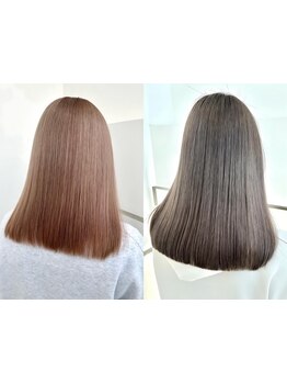 【縮毛矯正＋トリートメント￥11000】まっすぐ～ナチュラルな仕上がりを選べる♪ #上尾　#縮毛矯正