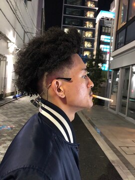 バーバーブロス 吉祥寺店(BARBER BROS) 【Barber BROS.】アフロヘア 特殊パーマ 針金パーマ