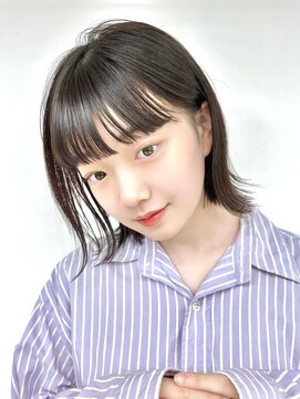 サンド クリア 横浜本店(sand clear) ボブディオリーブベージュ髪質改善縮毛矯正フェイスレイヤー