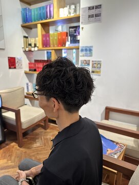 リシェールグリーン 越谷花田店(RICHAIR GREEN) カルマパーマ/ベリーショート/ダークアッシュ/ニュアンスパーマ