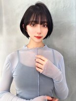 ロンドローズ 名古屋(Lond damaskRose)&nbsp;ブリーチ 学割 オリーブベージュ レイヤーカット リタッチ60＊