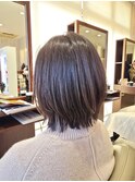 大人女性の似合わせボブ くびレイヤーフェイスレイヤー 30代40代