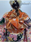 振袖着付け