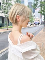 ロンド ジュルード 名古屋(Lond jeloud)&nbsp;ショート ボブ インナーカラー 韓国風5206