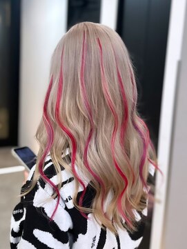 ラピス 福岡天神店(Lapis) ミルクティー/ハイライト/ブリーチ/髪質改善