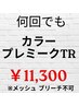 【何回でも】オーガニックカラー＋４ステッププレミークTR￥13200 ⇒ ￥11300