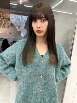 ロンド マーレ 天神大名店(Lond mare) 梶原指名 梅雨入り 韓国ヘア 縮毛矯正 前髪縮毛 レイヤー