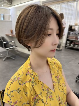 オウル(Owll) 【Owll】石田学史大阪ハンサムショート20代30代40代くすみカラー