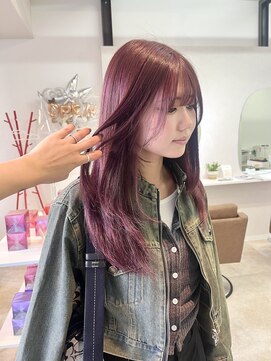 オルヴァ(Orva) ボルドーレッド　〈藤沢駅/ブリーチ/ハイトーン〉