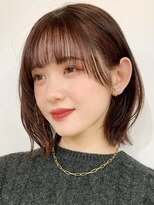 アイトーキョーエス 渋谷(AI TOKYO S) レイヤーボブ/オリーブベージュ/結べるボブ