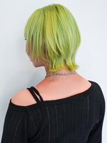 シオン(shion)&nbsp;前髪カットブリーチウルフレイヤーショートボブ_ba559662