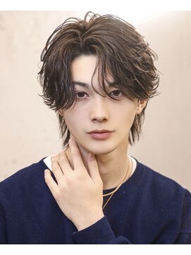 アストラ(ASTRA) MEN’S HAIR/波巻きツイストスパイラル/リバースセンターパート