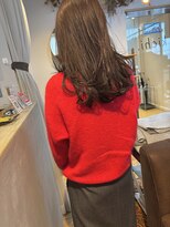 キチ(kichi.)&nbsp;[kichi.] ラベンダーブラウン×レイヤーセミディ