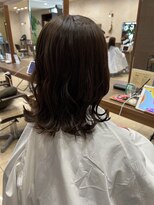 ラーム 宇部高校前店(rame)&nbsp;レイヤースタイル、髪質改善、ブルーブラック