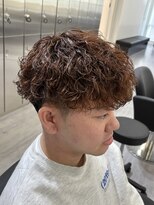 ビカムメンズヘアー 栄店(become men's hair)&nbsp;刈り上げ前髪下ろしサーフカール