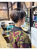 刈り上げショートイメチェン鹿児島/天文館3.22