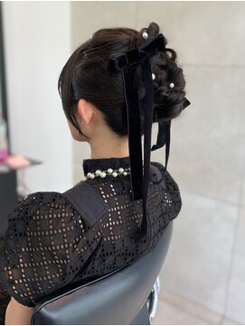 スペイディック 大阪梅田店(SPADIC) 【SPADIC大阪梅田店】お上品お呼ばれへア♪