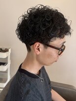 ヨンド(yond)&nbsp;メンズパーマ刈り上げマッシュルーズパーマ群馬太田