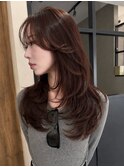 大分ハッシュカット韓国レイヤーワンホンヘアヨシンモリかるめ