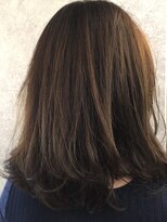 ロンド ブランシュ 錦糸町北口(Lond blanche)&nbsp;【お客様ヘア】ミディアム×ダークアッシュ