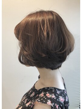 キー ヘアーアンドビューティーサロン(Kii hair&beauty salon) ふんわり前下がりボブ