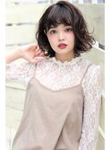 外ハネゆるふわボブ×イルミナ【seek吉祥寺】