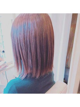 アイル ヘアー(Aile Hair) 【Aile Hair】さらさらストレート★イルミナカラー★30代