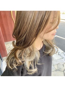 シャンプー ボーイ 宮崎柳丸店(SHAMPOO BOY) インナーホワイトベージュ☆