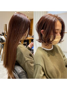 ビュー トウキョウ(VIEW TOKYO) 渋谷　20代30代40代大人可愛いひし形ショートボブ