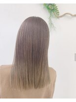 ピカソ こあら店&nbsp;切りっぱなしロングミルクティーカラー