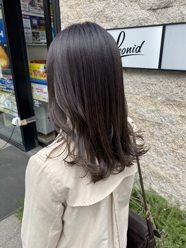 レオニード 表参道(LEONID) オリーブベージュ/イルミナカラー/韓国ヘア