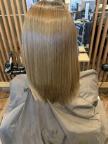 ライフ 四条畷店(Lyfe)&nbsp;ラフボブブラウン_くびれヘアツートンカラーアースカラー_204