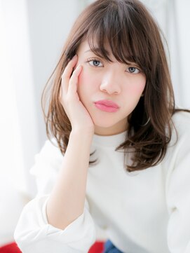 ドクターズ サロン ラブ(Dr's Salon LAB) ナチュラルカールで大人かわいいラフセミディf古河20代30代40代