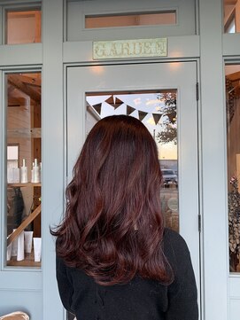 チェリーコークガーデン(CHERRYCOKEGARDEN) 深みワインレッドカラー