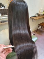 リリアン(Ririan)&nbsp;【橋本】うる髪フルカラー+自社製品髪質改善トリートメント