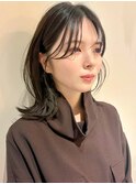 大人可愛い20代30代40代小顔ウルフレイヤーボブ丸みショートボブ