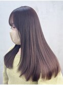 髪質改善ロング_ショコラアッシュヘルシースタイル_ba421381