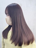 アルバム 銀座(ALBUM GINZA)&nbsp;髪質改善ロング_ショコラアッシュヘルシースタイル_ba421381