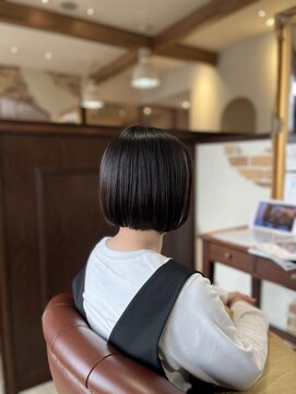 アドラーブル 女池店(adorable) 【ミニボブ】【酸熱トリートメント】【20代30代40代】