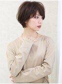 美髪ショートくびれショートハンサムショートシースルー前髪