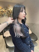 ロンド レア 天神大名店(Lond Le’a)&nbsp;ダブルカラーベージュカラーケアブリーチハイトーンカラー韓国