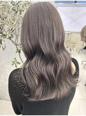 【Toda】グレージュ艶髪セミロングスタイル！