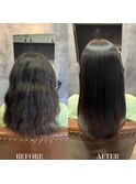 【髪質改善美髪矯正】髪質改善×縮毛矯正