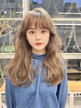 ロット 横浜(lot) ナチュラルゆるふわロング/ダブルカラー[横浜駅]