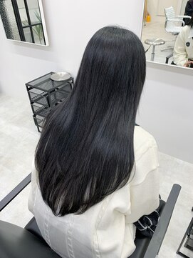 ディジョン(Dijon) 韓国顔まわりレイヤーカットグレージュオリーブベージュブラウン