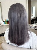 グレージュ シルバーカラー ヘアカラーグレー 白髪染め
